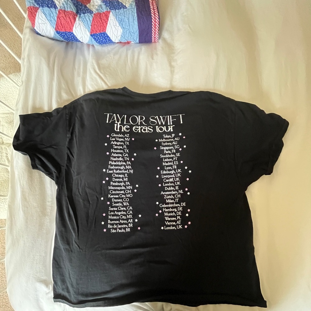 taylor swift the eras tour official merch tshirt size 3xl - Picture 4 of 6